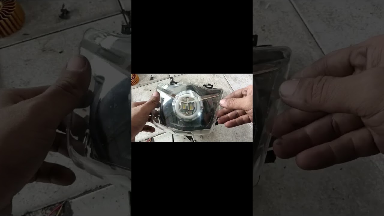 pasang lampu daymaker tipe terbaru di beat karbu