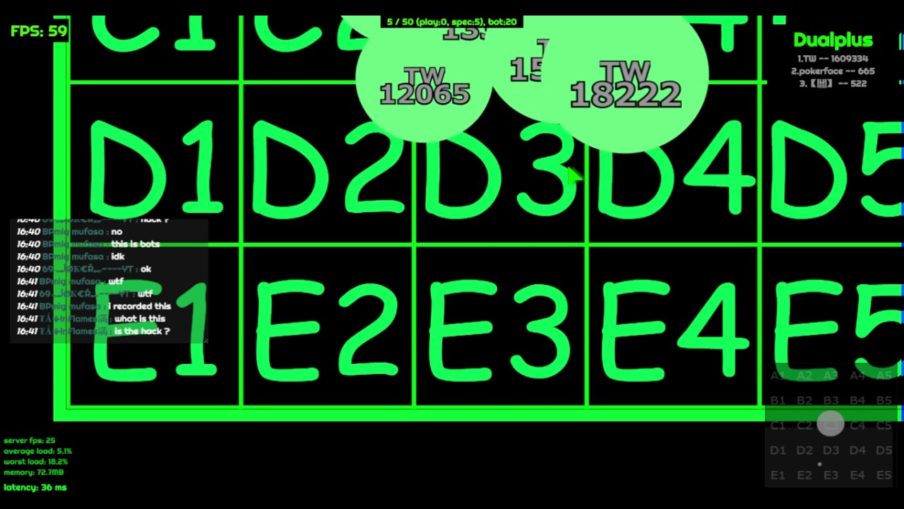 Hacked Dual-Agar server | Wtf?| 1,6 Million Mass