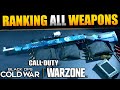 Ranking All 93 Warzone Weapons with Meta/Top Gun Class Setups/Loadouts | Cold War Warzone Season 1