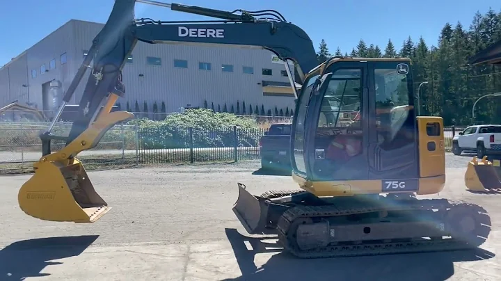 John Deere 75G Excavator For Sale