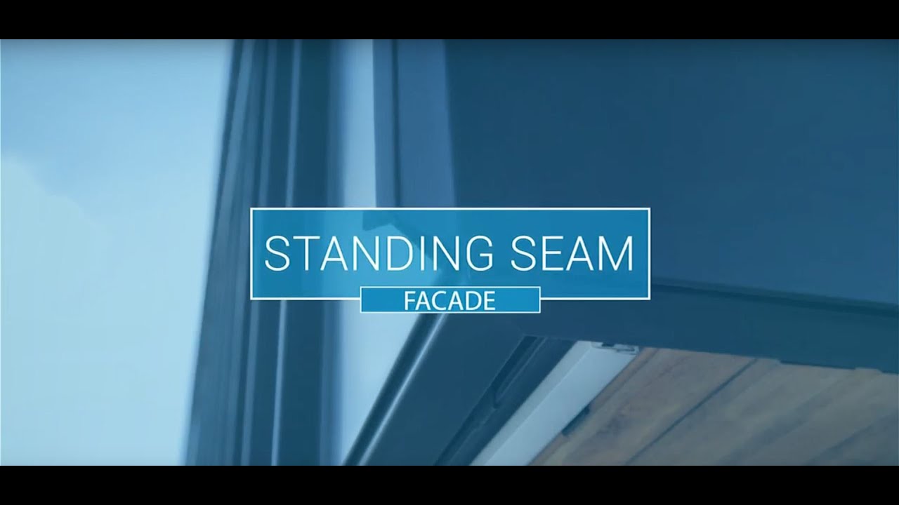 elZinc Standing Seam - Facade