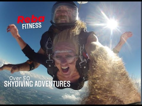 Reba Fitness 54th Birthday Skydiving Adventures Over 50