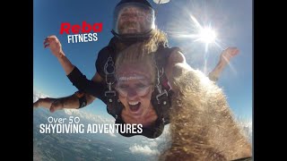 Reba Fitness 54th Birthday Skydiving Adventures Over 50