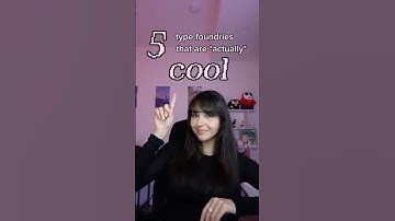 fonts that are ACTUALLY cool | #shorts #font #fonts #graphicdesign #graphicdesigner #creatives