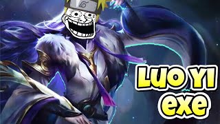 MOBILE LEGENDS WTF | LUO YI EXE‼️FUNNY VIDEO