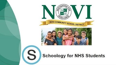 NHS Schoology student video