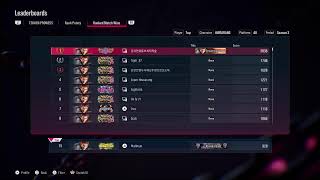 Tekken GOD Tekken 8 Ranked Hwoarang gameplay 40-17 almost to Tekken God Supreme!!