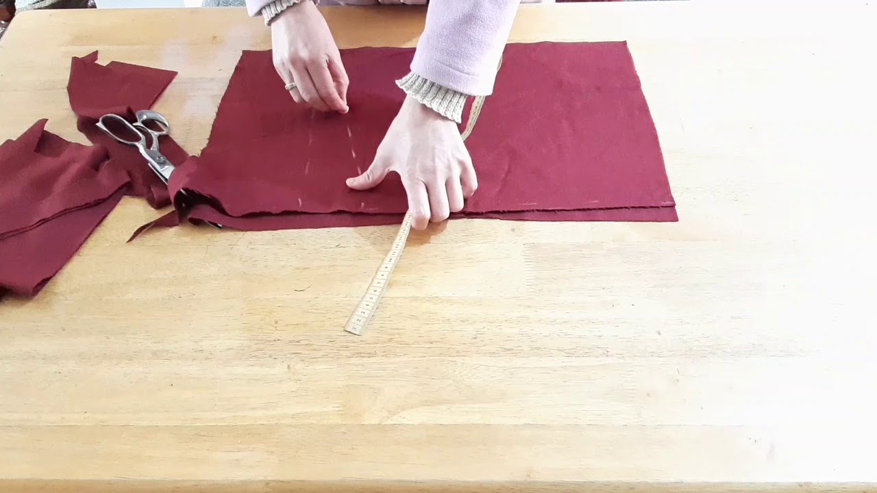 أفضل حيلة لتفصيل قب الجلابة إذا كان الثوب غير كافي