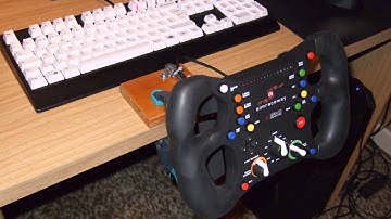 Steelseries SRW-S1 Wheel mounted to a desk! -UPDATE-