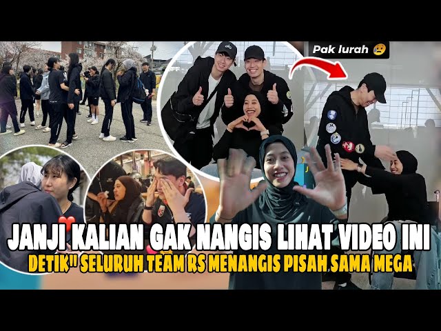 Hanya Mega yg Buat Kami Semua Menangis💔Detik" Seluruh Keluarga Besar RS antar Mega Pulang Ke INDO!