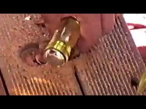 Anchor plate installation for outdoor patio blinds, roller shutters and awnings