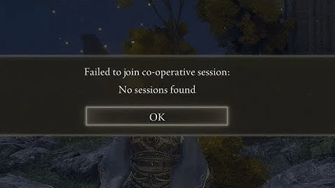 How To Fix Seamless Co-Op Elden Ring Failed To Join Session Error | Fix No Session Found Error