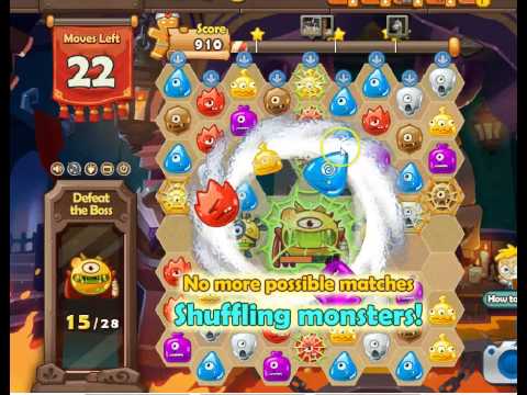 Monster Busters Hexa Blast Stage 615