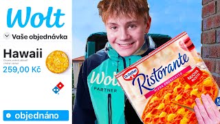 Dovážím Mražený Pizzy na Woltu Místo Těch Pravých! (PRANK)