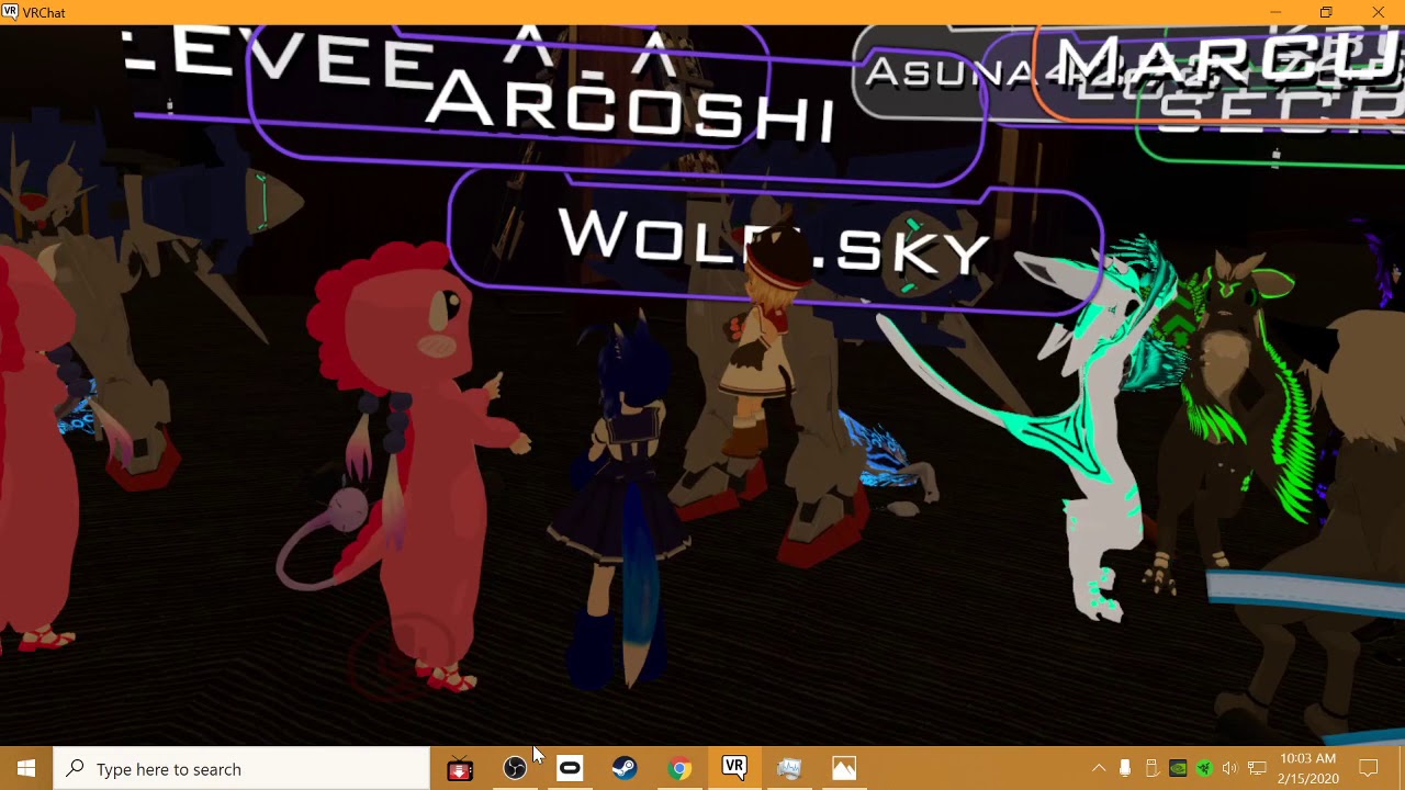 Hanging out with a friend in vrchat pt 2 - YouTube