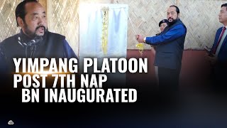 YIMPANG PLATOON POST 7TH NAP BN INAUGURATED AT YIMPANG VILLAGE IN WOKHA