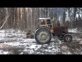 Обзор трактора ЛТЗ Т-40 1988 г.в . Работа в лесу!