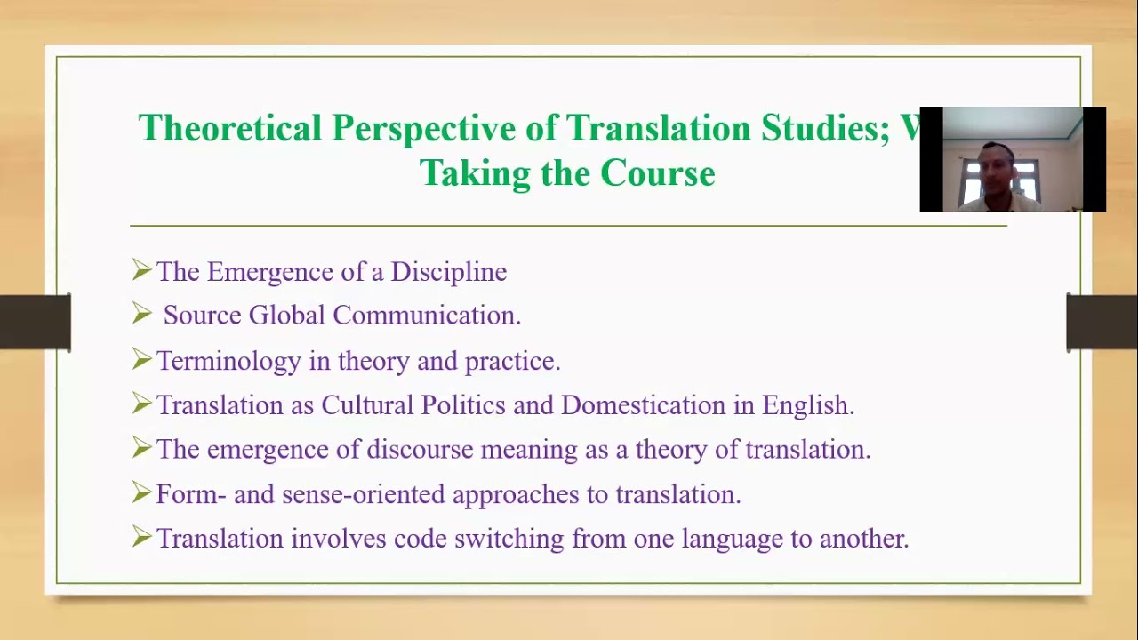 Translation Studies Assignment-4