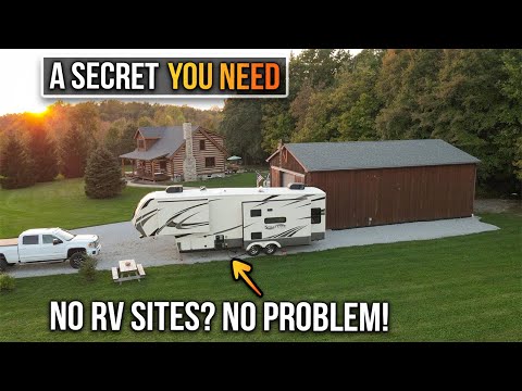 AN RV GAME CHANGER! (Safe and Cheap RV Camping)