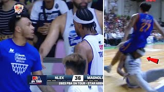 Calvin Abueva shows Love on Tratter after Scary head injury! "You okay bro?"