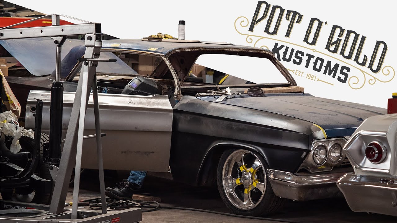 "Overkill, not underkill." Welds on the '62 Impala