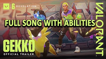 GREATER THAN ONE || Gekko Agent Trailer & Abilities - VALORANT