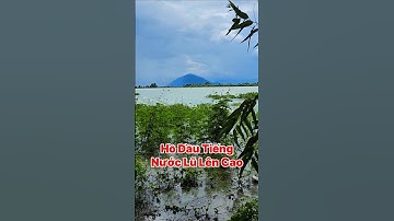 Hồ Dầu Tiếng Nước Lũ Lên Cao " Xả Lũ Về Sông Sài Gòn