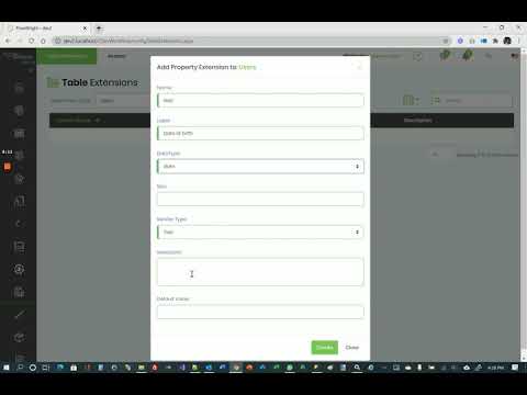 FlowWright v9 8   Table extensions, how to extend the users table