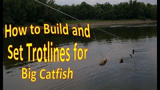 How To Trotline for Catfish.