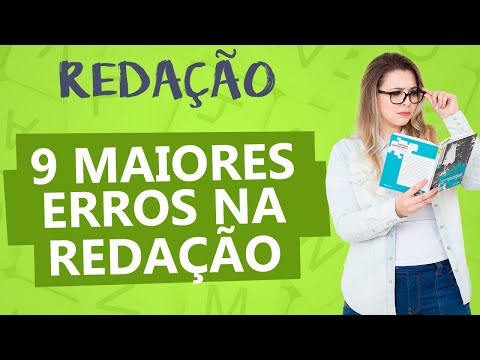 9 ERROS PRATICADOS NA REDAÇÃO - Aula 5 - Profa. Pamba - Redação