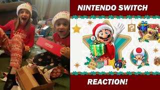 KIDS FREAK OUT GETTING NINTENDO SWITCH FOR CHRISTMAS 2020! (EMOTIONAL)