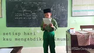 PUISI GURUKU KELAS 3 SD