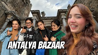 Exploring Old Antalya Bazaar in Turkey |Sistrology| Fatima Faisal