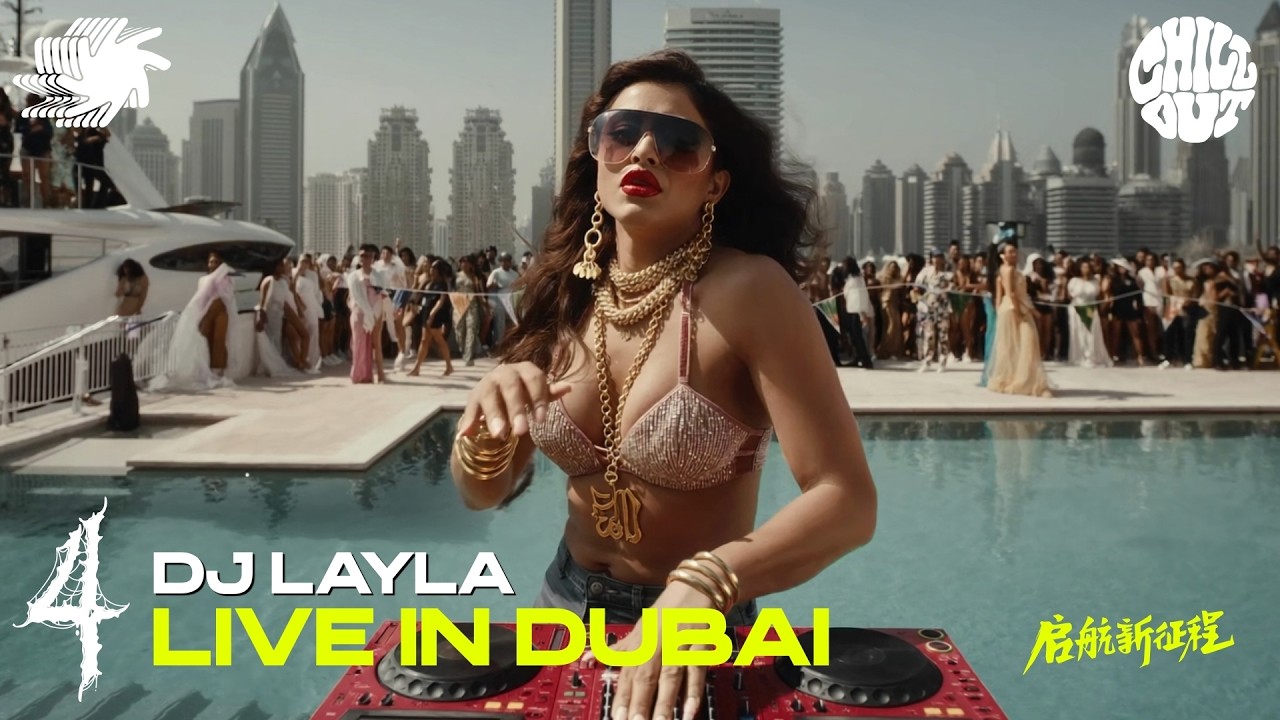 DJ Layla - Dubai Beach Live Mix | ChillOut Club - YouTube