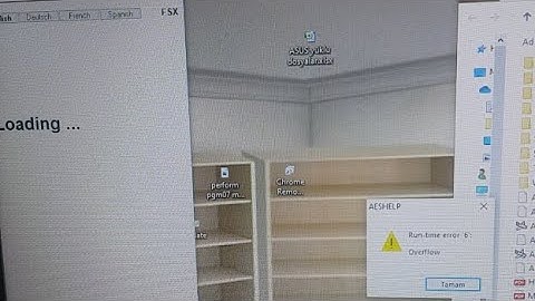 AES run Time Error 6 Overflow Arıza Çözümü