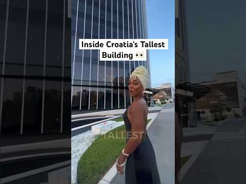 I Stayed in Croatia's Tallest Hotel 🏨 #travel #shorts
