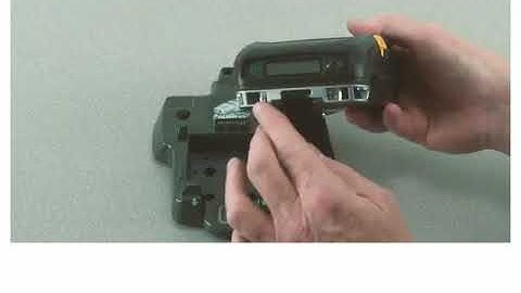 How to use the Zebra ZQ500 Series Vehicle Cradle