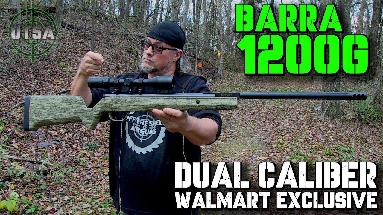 Barra 1200G Dual Caliber Air Rifle - Walmart EXCLUSIVE