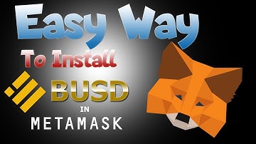 EASY WAY TO INSTALL BUSD/BNB TO METAMASK 2022