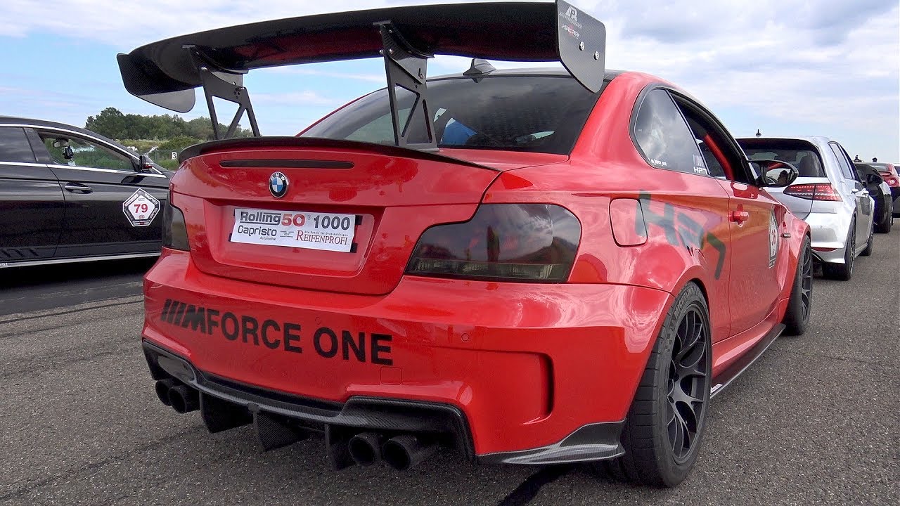 ⁣550HP BMW 1M HPT STAGE 3 vs AMG GT S vs GOLF 7 R vs BMW M4