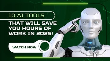 10 AI tools that will save you hours of work in 2025