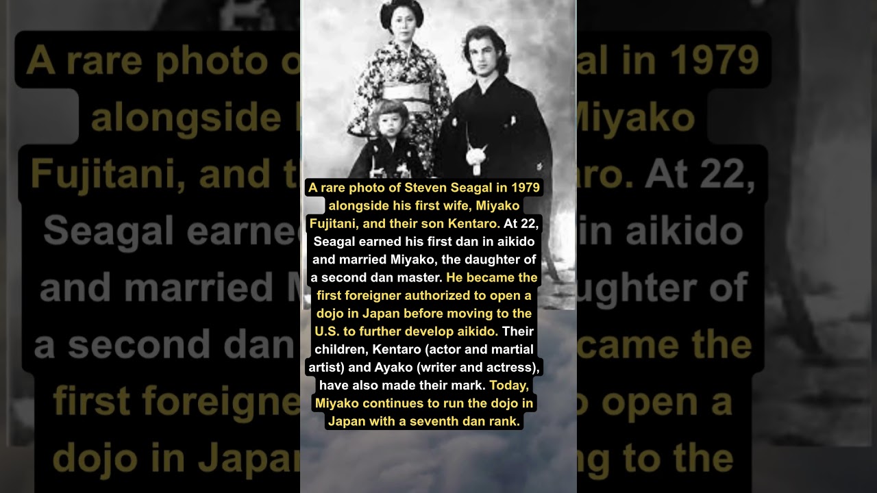 The untold story of Steven Seagal’s family