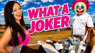 Laughs and deals at the car boot sale 😂🤑