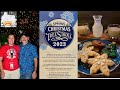 Disney Springs Christmas Tree Stroll 2023! | ALL 19 TREES! | Adult Cookies &amp; Milk at the Hangar Bar!