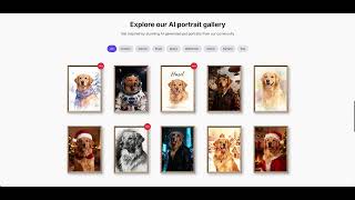 Petsy AI Demo | From Photo to Pet Masterpiece in 60 Seconds, 4K Download or Print screenshot 1