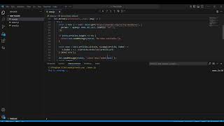 Telegram chatbot using Js