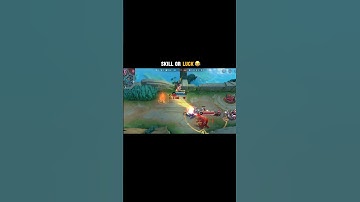 skill or luck !? #faustinorex #mlbb #shorts