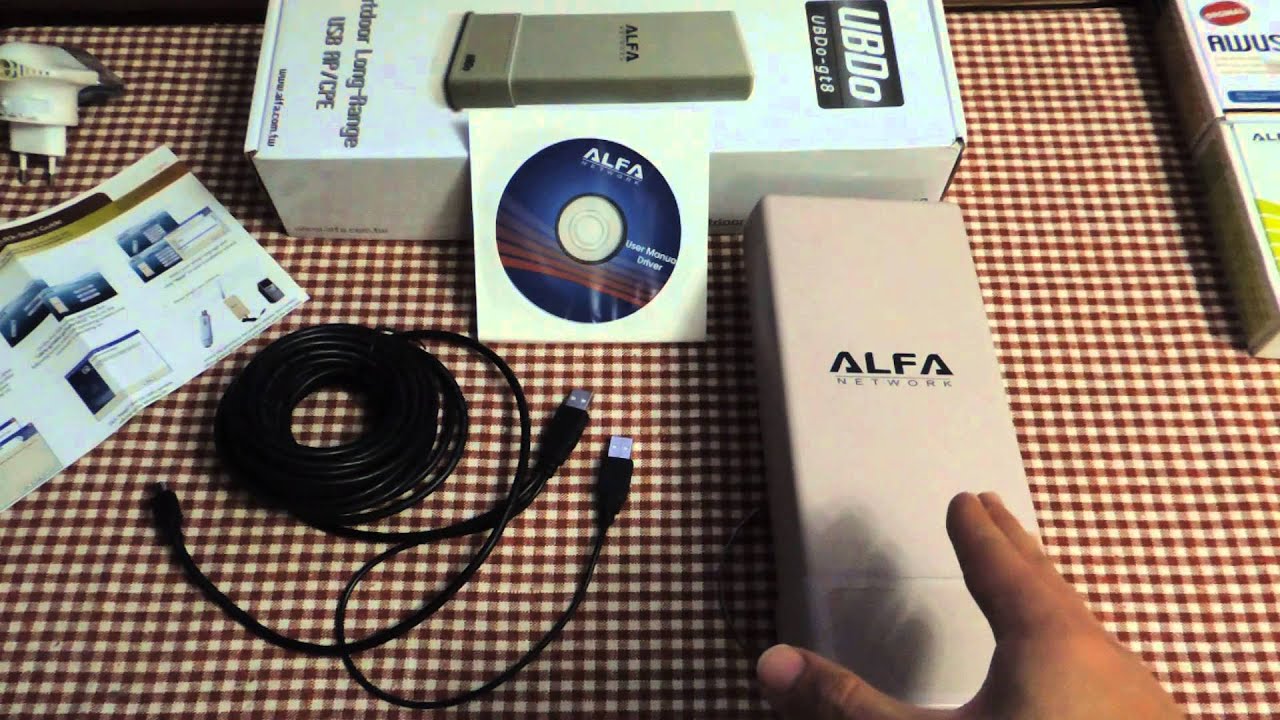 Unboxing ALFA NETWORKS UBDo-gt8 - YouTube