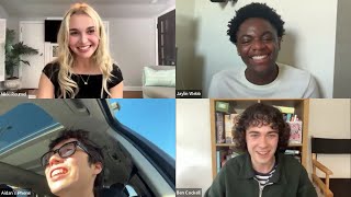 Famous  Nikki Roumel, Ben Cockell, Jaylin Webb & Aidan Laprete This Too Shall Pass Cast Movie Interview Net Worth