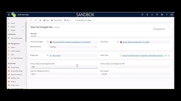 4.3.1 How to input costs charged (Fin & Mon report)